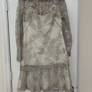 Marchesa Notte White Dress